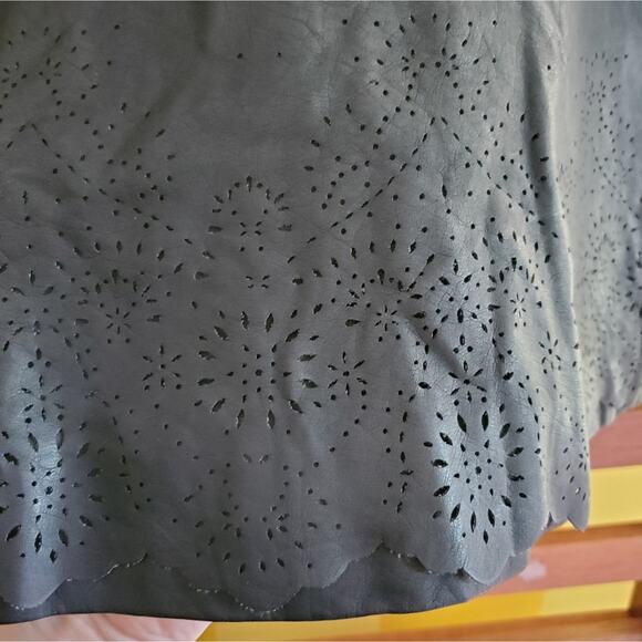 Dennis Basso Faux Leather Jacket, Sz S - Picture 7 of 7